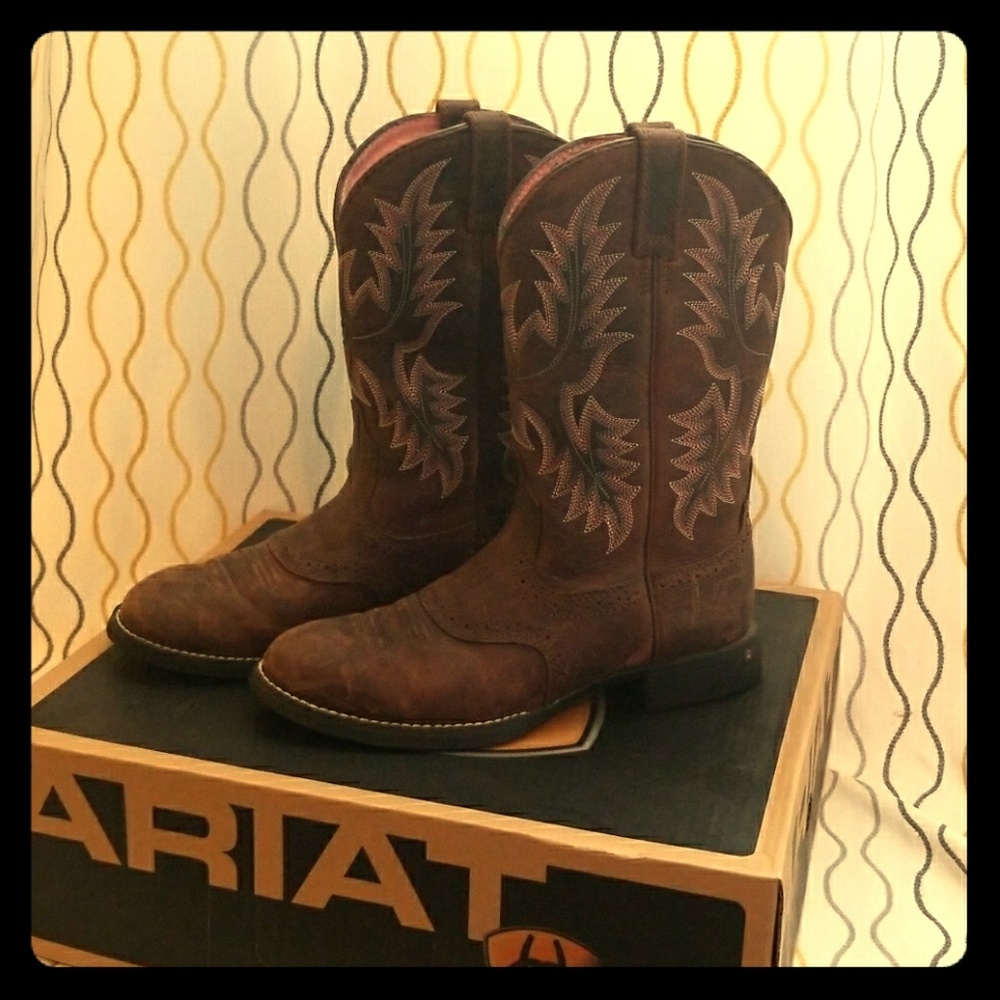 Ariat leather boots